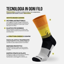 Calze da Trekking Grandi Cammini | Pieroad x Oxeego